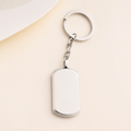 Solyre Date Keychain - silberner Schlusselanhanger mit Datum